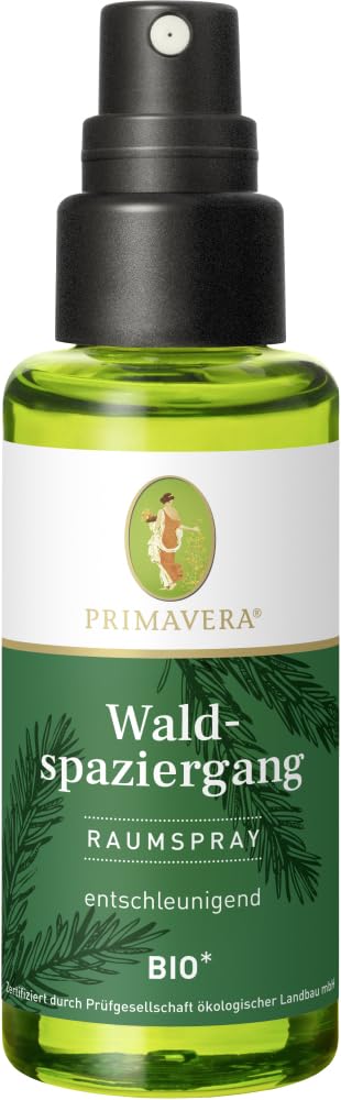 Primavera Raumspray Waldspaziergang bio, Flasche